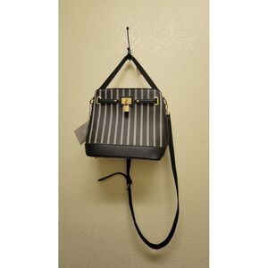 Adrienne Vittadini Handbag/Shoulder Bag NWT New $178 Black & White...